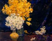 伊格纳西奥狄亚兹奥拉诺 - Bodegon con flores